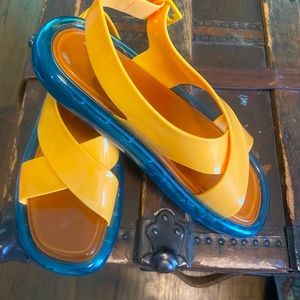 Tory Burch jelly sandals